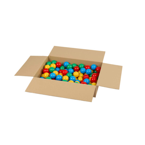Misioo - Handgemachte Spielzeuge Set -bunte Kugeln für das Bällebad, 6 cm