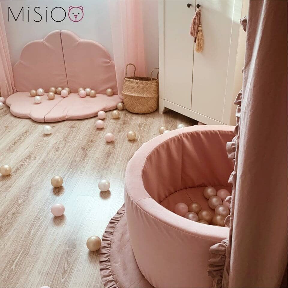 Misioo - Handgemachte Spielzeuge Der Pinke Bällebad Rosa